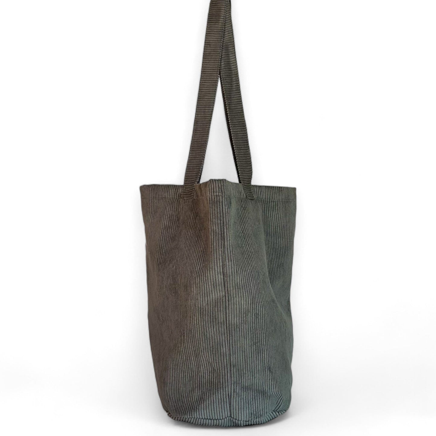 Schoudertas Shopper Rib ASH