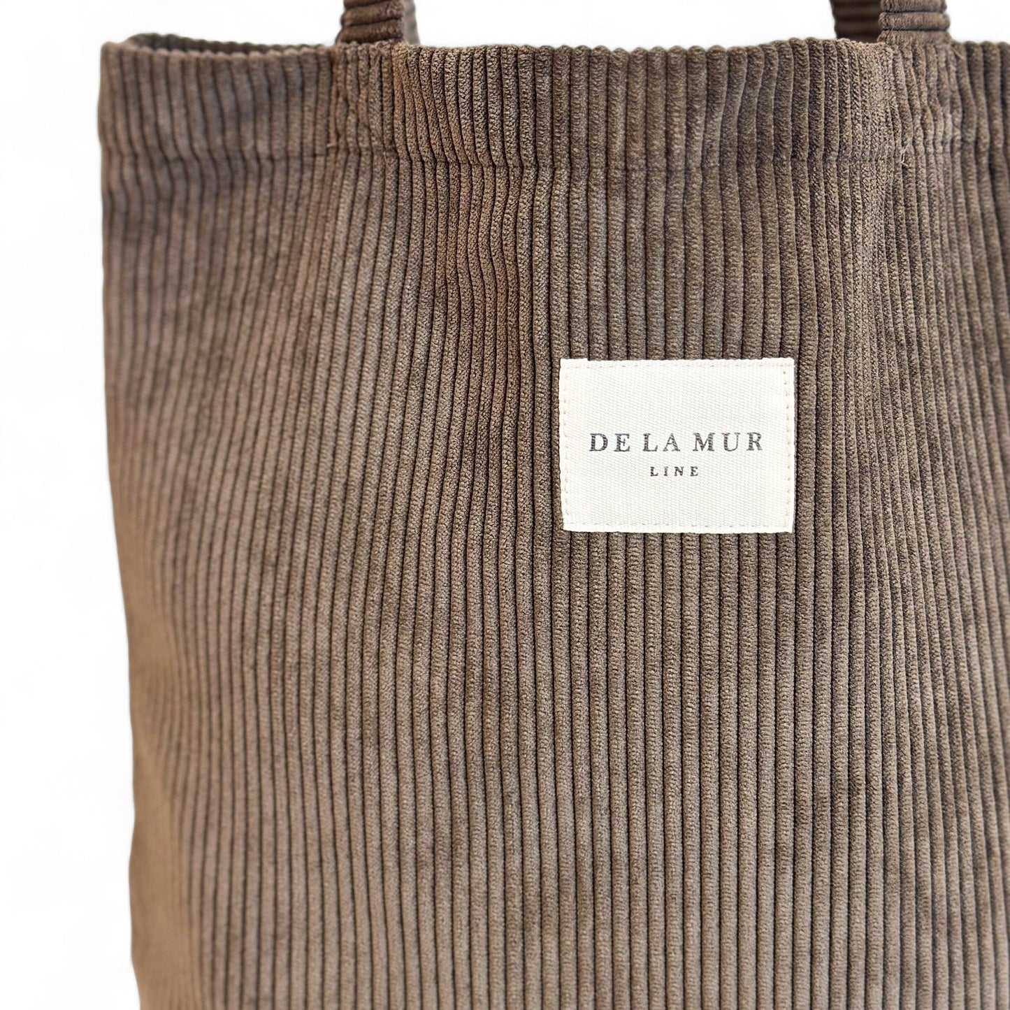 Tote Bag Rib BROWN