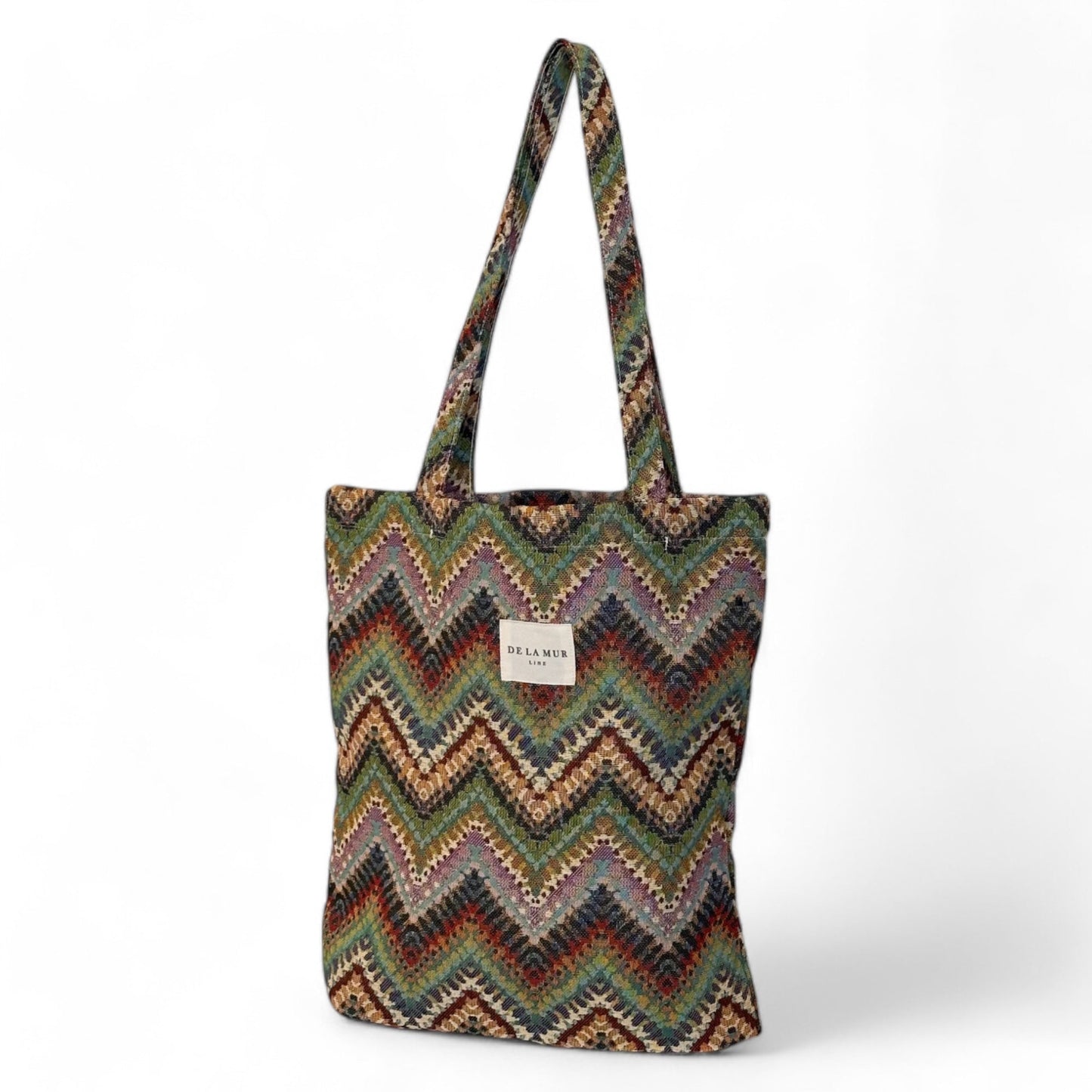 Tote Bag De La Mur Line BERO kleurrijke print 