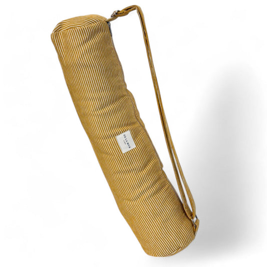 Yogamat tas De La Mur Line okergeel 